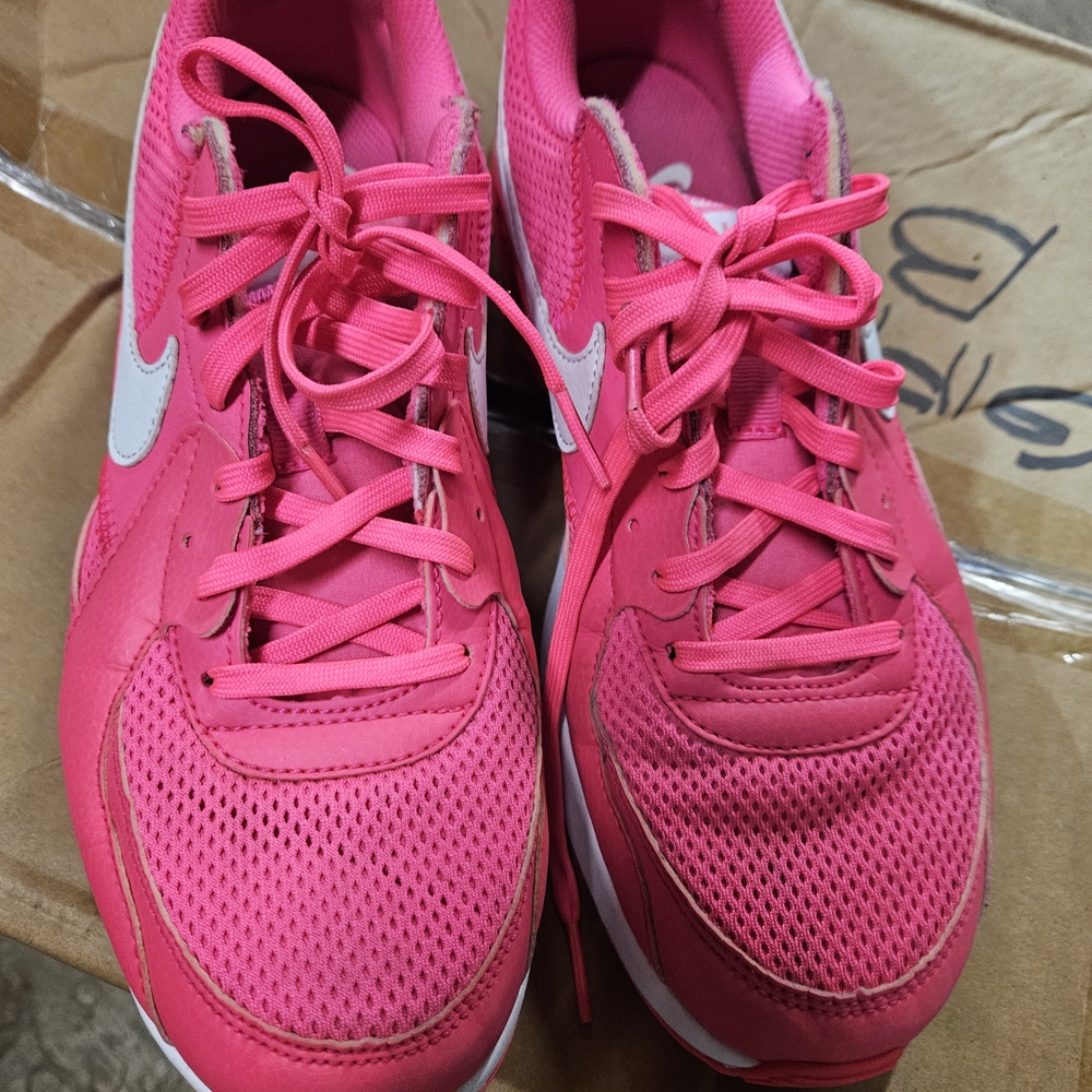 Nike Women's Air Max Sneakers (neon/ hot pink) - Picture 9 of 12